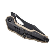 Ніж Hightron Spectron, M390, GFN, чорний, чорний клинок