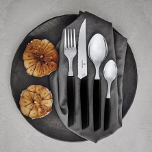 Кухонна ложка Swiss Modern Table із чорн. ручкою