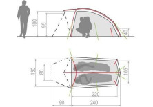 Намет Vaude Hogan Ul 2P Orange