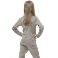 Термофутболка дитяча Turbat Yeti Top Kids - сіра 140