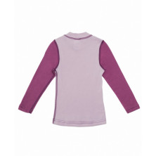 Термофутболка дитяча Aclima WarmWool Crew Neck Children Mauve Shadows /Damson 100