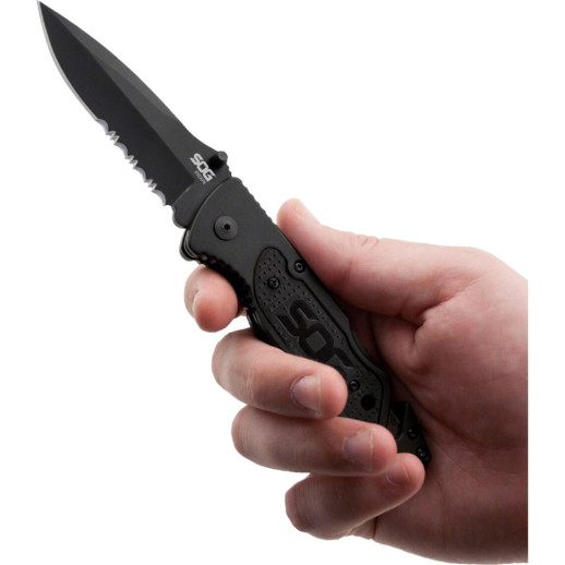 Ніж SOG Escape Black (SOG FF25-CP)