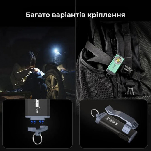 Ліхтар Wuben G2, зелений