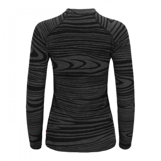 Термокофта жін. Aclima WarmWool 200 Crew Neck W's Black Motion L