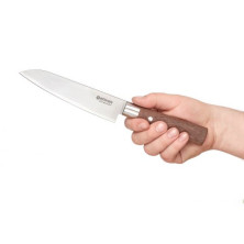 Ніж кухонний Boker Damascus Walnut Santoku