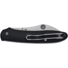 Ніж Spyderco Roadie XL, M398, Plastic black
