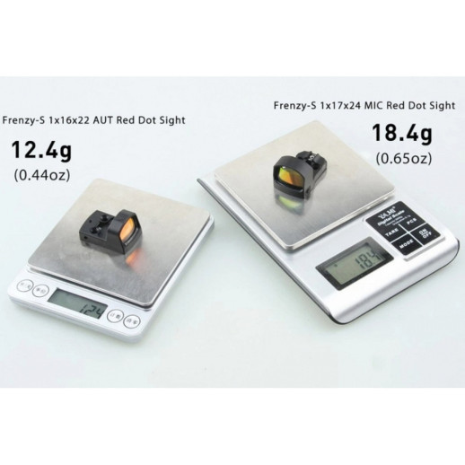 Приціл коліматорний Vector Optics Frenzy-S 1x17x24 MIC 3MOA MGT footprint