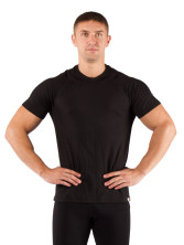 Футболка чоловіча Lasting Quido, чорна XL