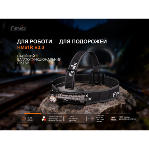 Мультиліхтар Fenix HM61R V3.0