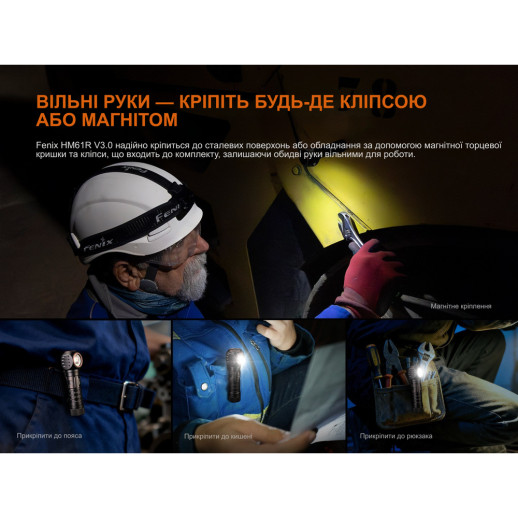 Мультиліхтар Fenix HM61R V3.0
