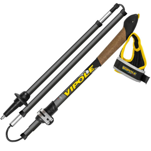 Палиці для скандинавської ходьби Vipole Treveller Carbon 130 DLX (S25 35)