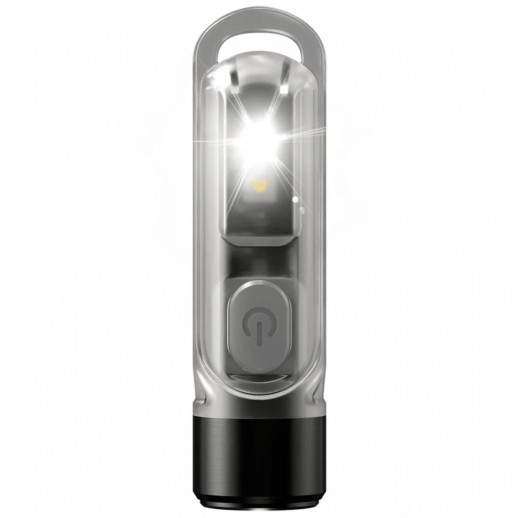 Ліхтар наключний ультрафіолетовий Nitecore Tiki UV (UV 1 Вт, 365 нм, CRI 70 Lm, 5 режимів, USB-C)