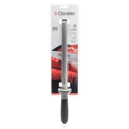 Алмазний круглий мусат 25 cm, 1605 3claveles, Іспанія