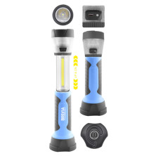 Ліхтар інспекційний телескопічний Brevia LED 3W COB+1W LED+8LED кемпінг 300lm 2000mAh