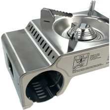 Портативна газова плитка Base Camp Camping Stove Mokka, Bone White (BCP 51417)