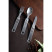 Набір столових приборів Roxon C1 3 in1 (ложка, вилка, ніж), сірий