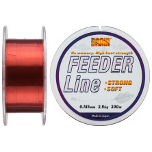 Волосінь Brain Feeder 300 m 0,185 mm #1.2, 2.9 kg, 6.4 lb, copper
