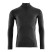 Термокофта чоловіча Aclima WarmWool 200 Mock Neck Men Marengo/Jet Black XXL