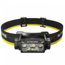 Ліхтар налобний Nitecore HC60 UHE (5 x NiteLab UHE LED, 1600 люмен, 10 режимів, 1x18650, USB Type-C)