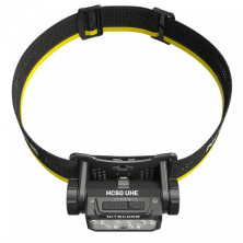 Ліхтар налобний Nitecore HC60 UHE (5 x NiteLab UHE LED, 1600 люмен, 10 режимів, 1x18650, USB Type-C)