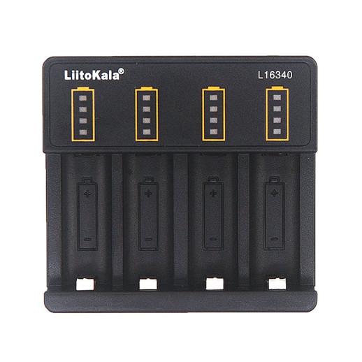 Універсальний зарядний пристрій LiitoKala Lii-L16340 на 4 канали
