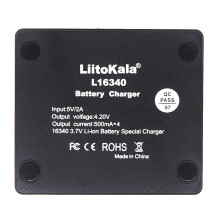 Універсальний зарядний пристрій LiitoKala Lii-L16340 на 4 канали