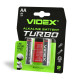 Батарейки лужні Videx LR06/АА Turbo 2 шт. упак