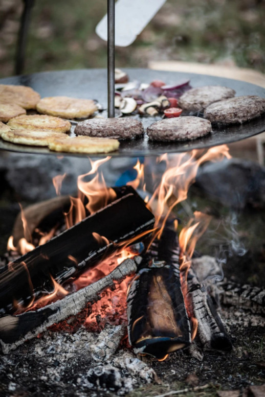 Планча-гриль підвісна Petromax Hanging Fire Bowl for Cooking Tripod