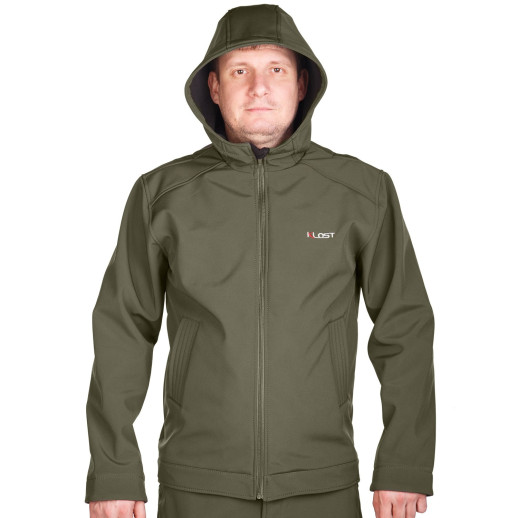Куртка KLOST Soft Shell мембрана, Капюшон без затягування, 5014