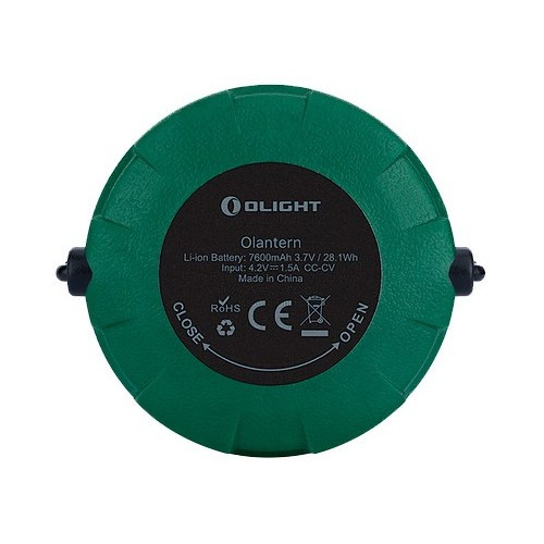 Ліхтар Olight Olantern Green дві насадки в комплекті, лампа /Свічка ц: зелений