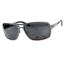 Окуляри BluWater Alumination-4 Gun Metal Polarized (gray) чорні