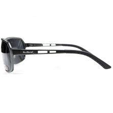 Окуляри BluWater Alumination-4 Gun Metal Polarized (gray) чорні