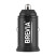 Автомобільний зарядний пристрій Brevia ePower DualMetal 48W 1xUSB-C+1xUSB-A, black
