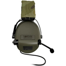 Активні навушники Sordin Supreme MIL CC, Гарнітура (Верхній тримач) green