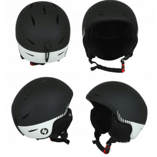 Шолом Blizzard Speed Helmet black matt-white matt р. 56-59