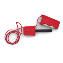 Кресало примус запалювання сталевий великий сарай червоний (741260)