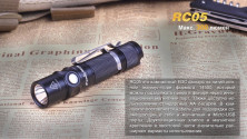Кишеньковий ліхтар Fenix RC05 Cree XP-G2 R5, сірий, 300 лм