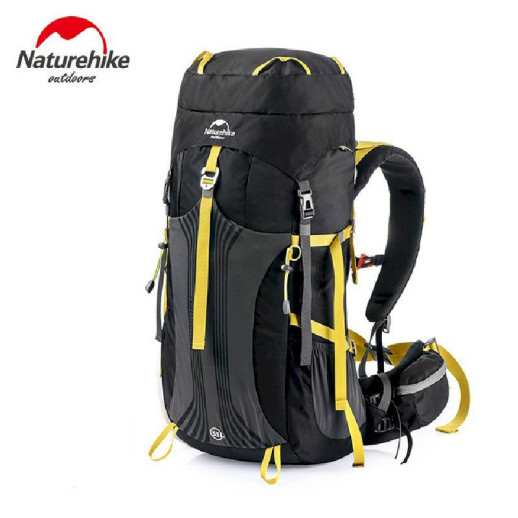 Рюкзак туристичний Naturehike NH16Y020-Q, 55 л, чорний