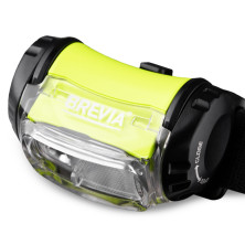 Ліхтар налобний Brevia 255Lm, 3 режими+flash+red, 3xAAA, IP64 (білий/червоний)