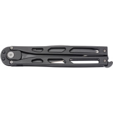 Ніж Artisan Kinetic Balisong, D2, Сталевий Чорний