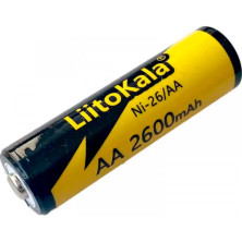 Акумулятор LiitoKala Ni-26/AA 1.2V AA 2600mAh battery