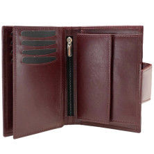 Гаманець жіночий шкіряний Semi Line RFID Dark Red (P8261-2)