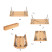 Складаний стіл Atepa BAMBOO TABLE m +(AC2004) YELLOW