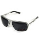 Окуляри BluWater Alumination - 4 Silver Polarized (gray) чорні