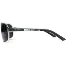 Окуляри BluWater Alumination - 4 Silver Polarized (gray) чорні