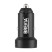 Автомобільний зарядний пристрій Brevia ePower DualMetal Display 48W 1xUSB-C+1xUSB-A, metal, black