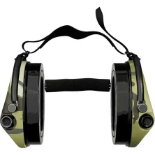 Активні навушники Sordin Supreme Pro-X з заднім тримачем. 4 режими. Camo