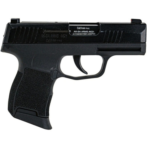 Пістолет сигнальний Aksa Arms AK21 CC-01 cal.9 PAK (Sig Sauer P365) Black