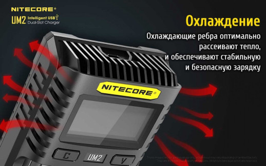Зарядний пристрій Nitecore UM2
