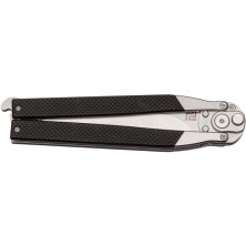 Ніж Artisan Kinetic Balisong, D2, G10 плоский Чорний